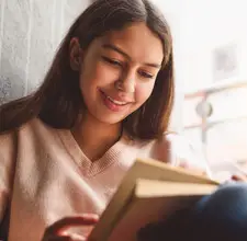 Middle School Student With Glasses and Overalls - MUSE Global School Five Pillars