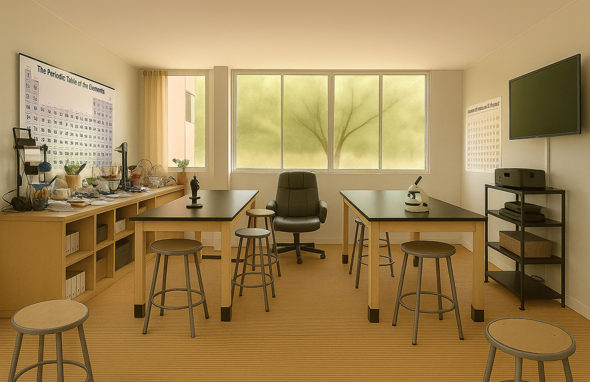 MUSE Global School Science Classroom